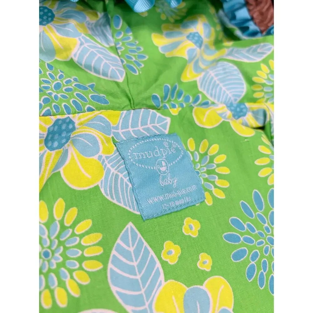 Mud Pie "Wild Child" Giraffe Print Raincoat - 12-18 Months - Nostalgic Boutique - Picture 4 of 9